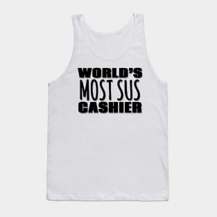 World's Most Sus Cashier Tank Top